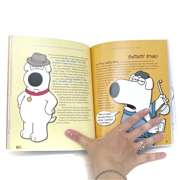 Family Guy Brian Griffins Guide to Booze and Broads Book Plus Hacky Sacks Balls - Picture 7 of 16